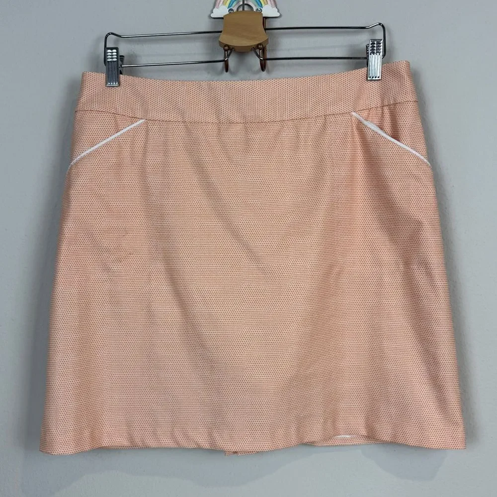 Peter Millar Orange Polkadot Golf Skort 12